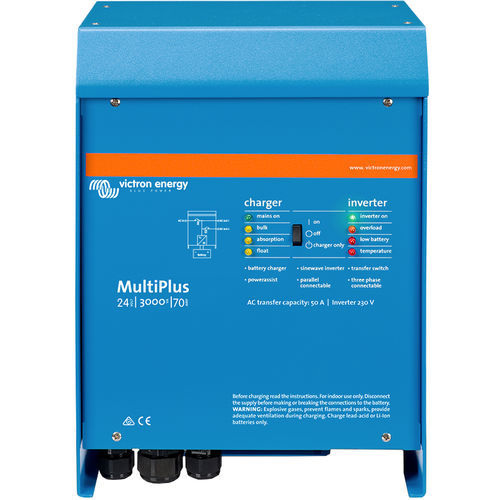 Hybrides Ladegerät / Inverter - MultiPlus - Victron Energy - Sinus / Überlast / dreiphasig