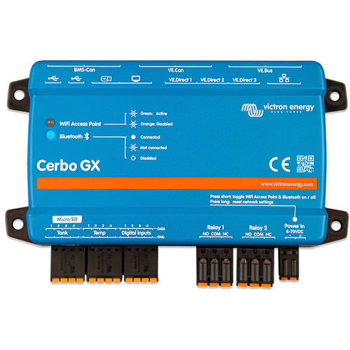 Überwachungsanlage für Paneele - Cerbo GX - Victron Energy - USB / HDMI / Fern