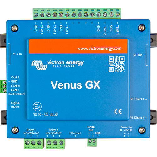 Überwachungsmodul für Paneele - Venus GX - Victron Energy - Modbus / Ethernet / USB