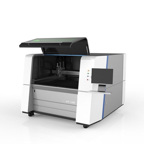 Faserlaser-Schneidemaschine - HT-1390 - Jinan Hopetool CNC Equipment Co., Ltd. - für Metall / für Platten / Schleifmaschine