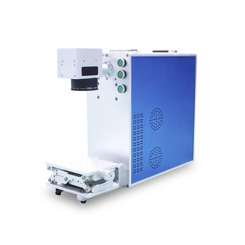 Faserlaser-Markiermaschine - HT series - Jinan Hopetool CNC Equipment Co., Ltd. - Metall / Kunststoff / Tisch