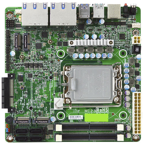 Mini-ITX-Mainboard - MI23-Q670X - Jetway Information Co., Ltd. - Intel® Celeron® / Intel® Core i3 / Intel® Core i5