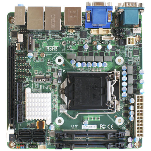 Mini-ITX-Mainboard - LI22-Q470E - Jetway Information Co., Ltd. - 10. Generation 10e génération Intel® Core™ / 11th Generation Intel® Core™ / Intel® Q470E