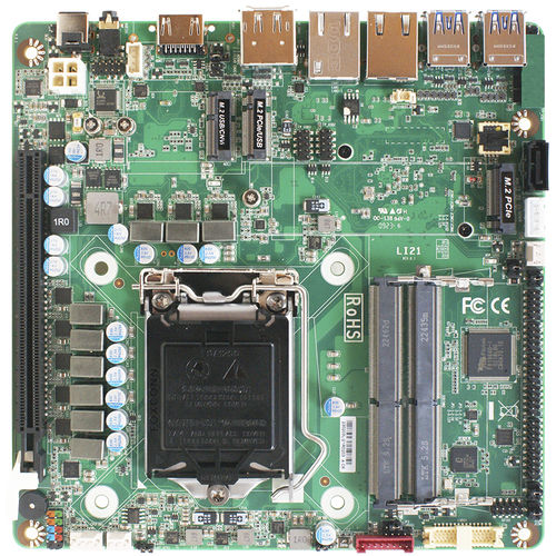Mini-ITX-Mainboard - LI21-H420E - Jetway Information Co., Ltd. - 10. Generation 10e génération Intel® Core™ / 11th Generation Intel® Core™ / Intel® H420E