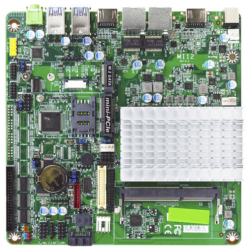 Mini-ITX-Mainboard - MI12-00C - Jetway Information Co., Ltd. - Intel® Celeron® J3455 / Intel® Apollo Lake / Intel®