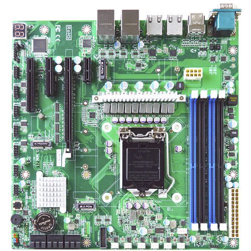 Micro-ATX-Mainboard - MM21-Q4700 - Jetway Information Co., Ltd. - 10. Generation 10e génération Intel® Core™ / 11th Generation Intel® Core™ / Intel® Q470E