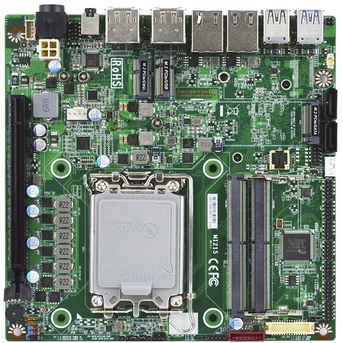 Mini-ITX-Mainboard - MI215H6100 - Jetway Information Co., Ltd. - Intel® Celeron® / Intel® Core i3 / Intel® Core i5