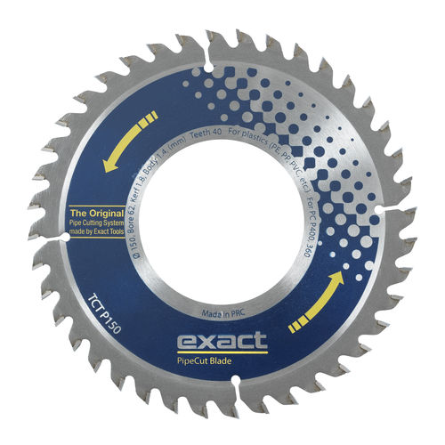 Kreissägeblatt - TCT P150 - Exact Tools Oy - Wolframcarbid / Universalgebrauch / für Rohre