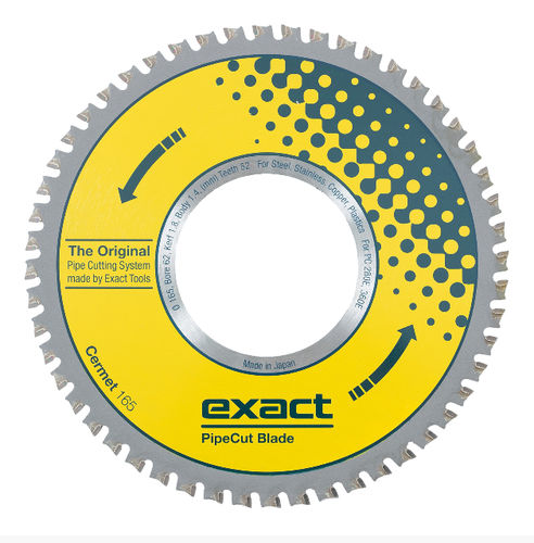 Kreissägeblatt - Cermet 165 - Exact Tools Oy - Cermet / für Stahl / für Metall