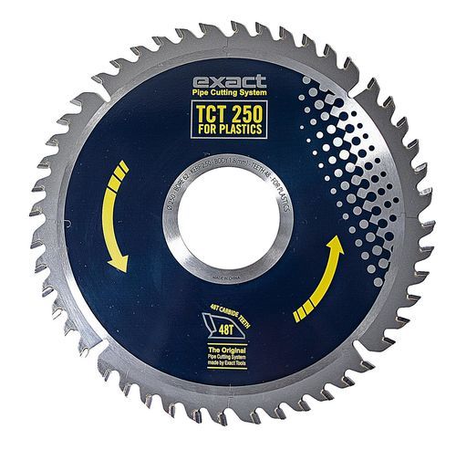 Kreissägeblatt - TCT P250 - Exact Tools Oy - TCT / Kunststoff / für Polyethylen