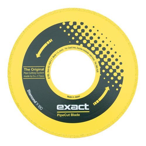 Trennscheibe für Gusseisen - Diamond X180 - Exact Tools Oy - diamantbeschichtet / verstärkt