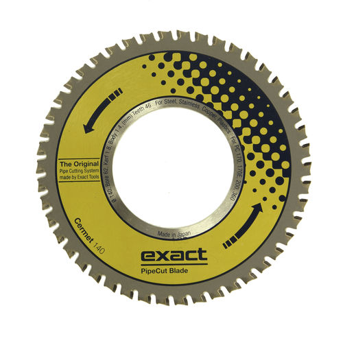 Kreissägeblatt - Cermet 140 - Exact Tools Oy - Cermet / für Stahl / für Metall