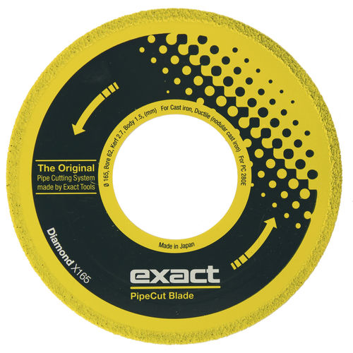 Kreissägeblatt - Diamond X165 - Exact Tools Oy - Diamant / für Gusseisen / für Glas