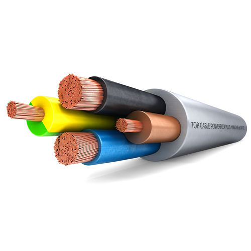 Versorgungs-Stromkabel - POWERFLEX PLUS YmVK mb ss XV-F2 - Top Cable - isoliert / flammenbeständig / wasserdicht