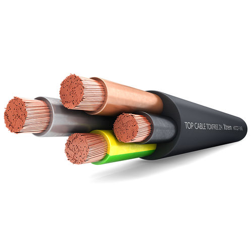 Versorgungs-Stromkabel - TOXFREE ZH XTREM H07ZZ-F (AS) - Top Cable - flammenbeständig / mehrstrangig / Kupfer