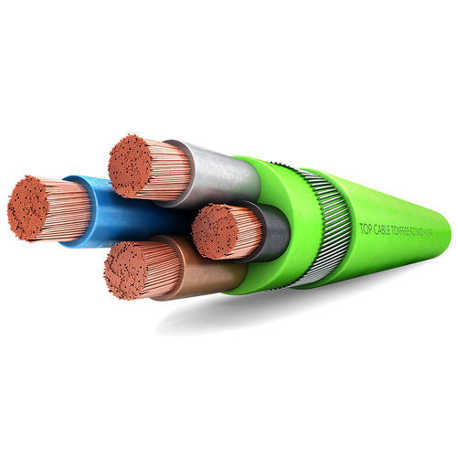 Versorgungs-Stromkabel - TOXFREE ZH RZ1MZ1-K (AS) - Top Cable - Panzer / flammenbeständig / ATEX