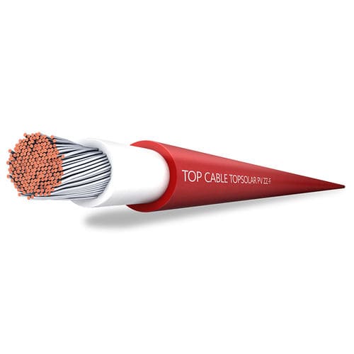 Versorgungs-Stromkabel - TOPSOLAR PV ZZ-F / H1Z2Z2-K - Top Cable - isoliert / flammenbeständig / mehrstrangig