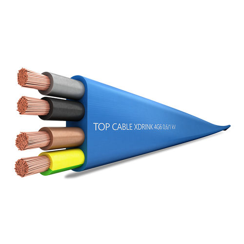 Stromkabel für Tauchpumpe - XDRINK  - Top Cable - Versorgung / isoliert / wasserdicht