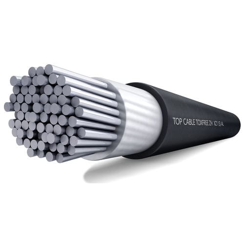 Versorgungs-Stromkabel - TOXFREE ZH XZ1 (S) AL - Top Cable - isoliert / flammwidrig / Aluminium