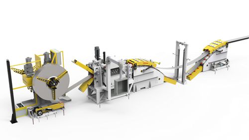 Form-Pressenstraße - Elma machine - Schneid / für Aluminium