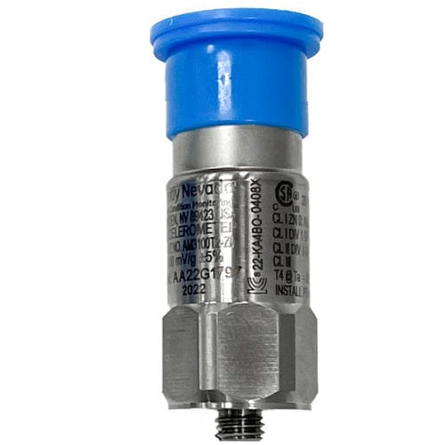 Dreiachsiger Beschleunigungsmesser - AM - Condition Monitoring and Protection - piezoelektrisch / Hochtemperatur / ATEX