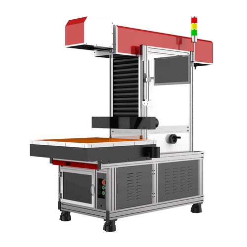 CO2-Laser-Markiermaschine - SCM-2000S - Wuhan Sunic Photoelectricity Equipment Manufacture Co., Ltd - Gewebe / mit hoher Drehzahl / 3D