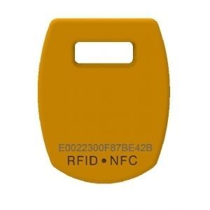 RFID-Etikett - 13234 - YOKE INDUSTRIAL CORP - wasserdicht / Polyamid / gelb