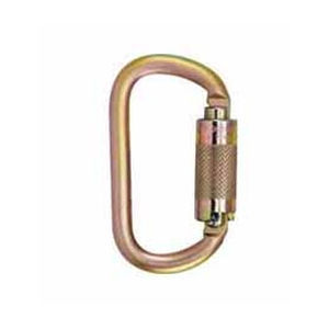 Karabiner mit Verriegelung - N-245 series - YOKE INDUSTRIAL CORP - Stahl / Zink / symmetrisch
