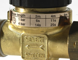 Gasdruckregler - 309121 - SIEVERT AB - für Propan / einstufig / Messing