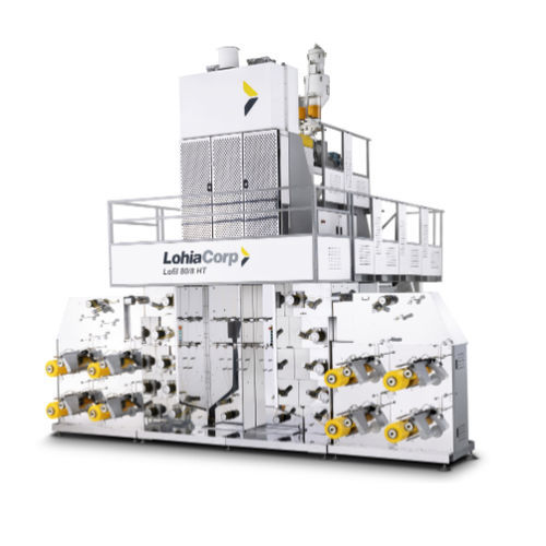 Kompaktspinnmaschine - lofil 80/8 HT - Lohia Corp Limited - Polypropylen / automatisch