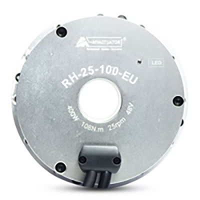 Pancake-Typ-Getriebemotor - RH-25-EU series - A2V Mécatronique - bürstenlos / koaxial / mit Hohlwelle