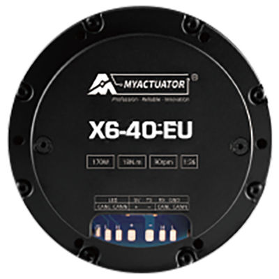 Bürstenloser Getriebemotor - RMD X6-40-EU - A2V Mécatronique - Planeten / koaxial / mit Hohlwelle
