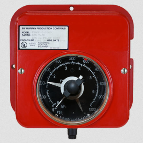 Druckmessgerät - 45APE - Frank W Murphy Ltd. - Steuerung / Edelstahl / einstellbar