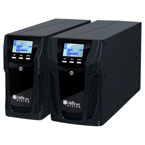 USV / Interaktive Line - Vision - RIELLO UPS - einphasig / mit LCD-Display / mit integrierter Batterie