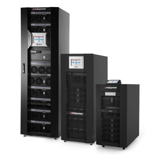 On-line-USV - Multi Power - RIELLO UPS - mit Doppelkonvertierung / dreiphasig / Lithium-Ionen