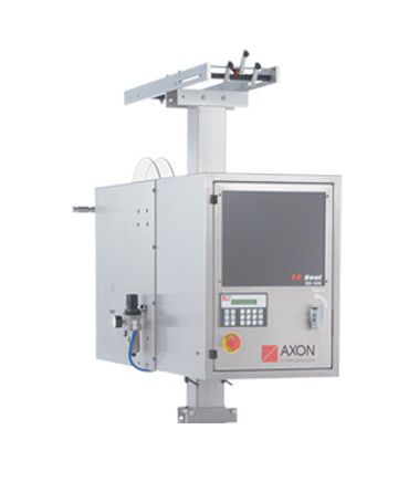 Automatische Etikettiermaschine - EZ series - Axon Styrotech - zur Seitenetikettierung / für Shrink-Sleeve / für selbstklebende Etiketten