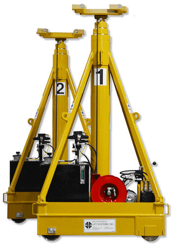 Portalkran auf Rollen - SC series - LIFT SYSTEMS, INC. - hydraulisch