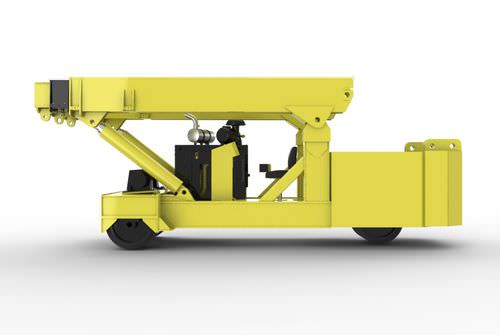 Mobiler Kran - TWINLIFT series - LIFT SYSTEMS, INC. - für Hubanwendungen / kompakt