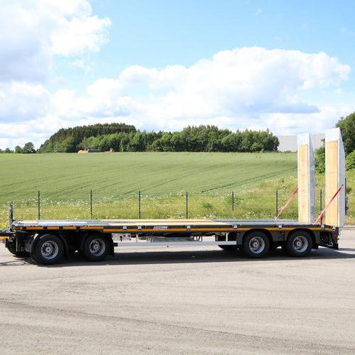 Plattform-Sattelauflieger - Faymonville Distribution S.A. - für Maschinen / 3-Achsen / 4-Achsen
