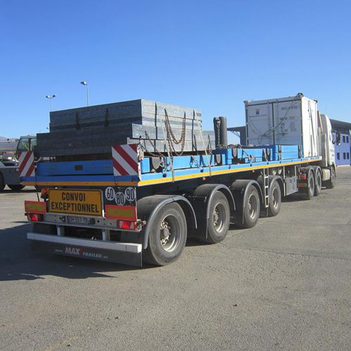 Plattform-Sattelauflieger - Faymonville Distribution S.A. - 3-Achsen / 4-Achsen / 5-Achsen