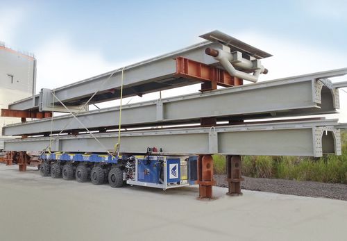 Dieselbetriebener selbstfahrender Wagen - MSPE series - Faymonville Distribution S.A. - mehr als 6 Achsen / für den Schiffsbau