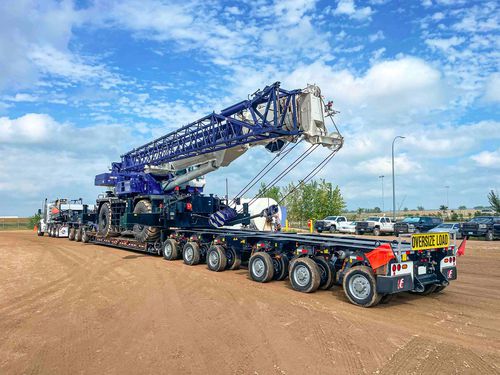 Gooseneck-Sattelauflieger - HighwayMAX All-In-One - Faymonville Distribution S.A. - Baustellen / für Industriematerial / 3-Achsen