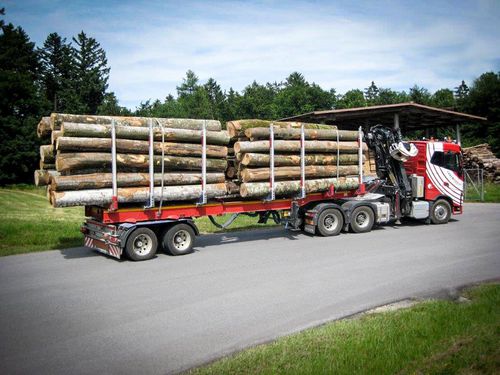 Plattform-Sattelauflieger - TimberMAX - Faymonville Distribution S.A. - 3-Achsen / 2-Achsen / angehängt
