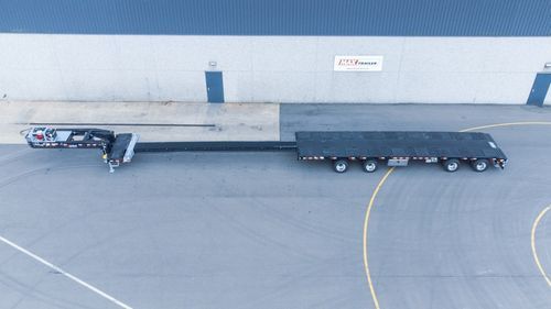 Ultra-Tieflader-Anhänger - MAX110 SD140 - Faymonville Distribution S.A. - mit pneumatischer Aufhängung / Plattform / Gooseneck