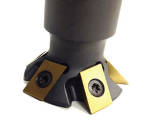 Wendeplattenfräser - DC1750 - 5th Axis Inc. - Plan / Schwalbenschwanz / für gehärteten Stähl