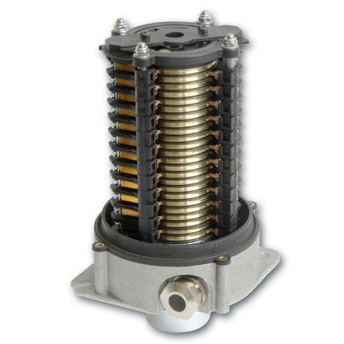 Säulen-Schleifring - G PRR A6 - Ravioli spa - Silber / Aluminium / Kupfer