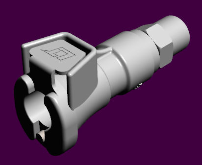 Pneumatischer Anschluss - 20PP-S9-MALD series - LinkTech Quick Couplings, Inc. - Kunststoff