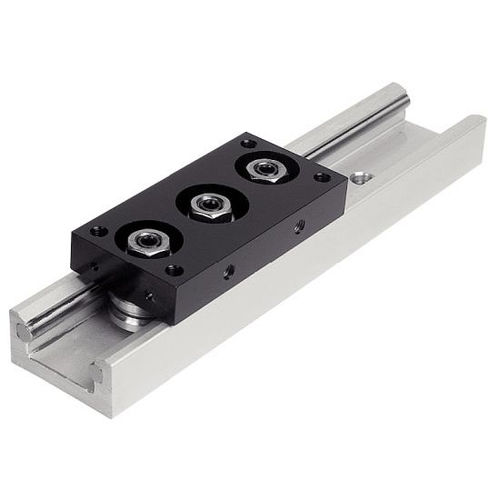 Linearführung mit Röllchen - B2-GGLME-N - Michaud Chailly - Stahl / Aluminium / kompakt