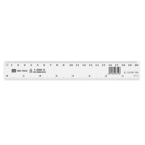 Isolierender Lineal - MO-752/2 - CATU - mit rechteckigen Kanten