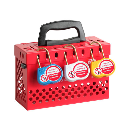 Lagerbox - SL-106 - CATU - tragbar / rechteckig / Metall
